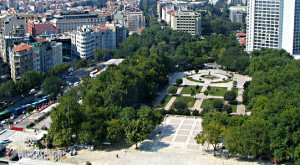 Gezi Parkı - It's really a small piece of green space, but it's "our" green space; and it is the last place remaining in Taksim.